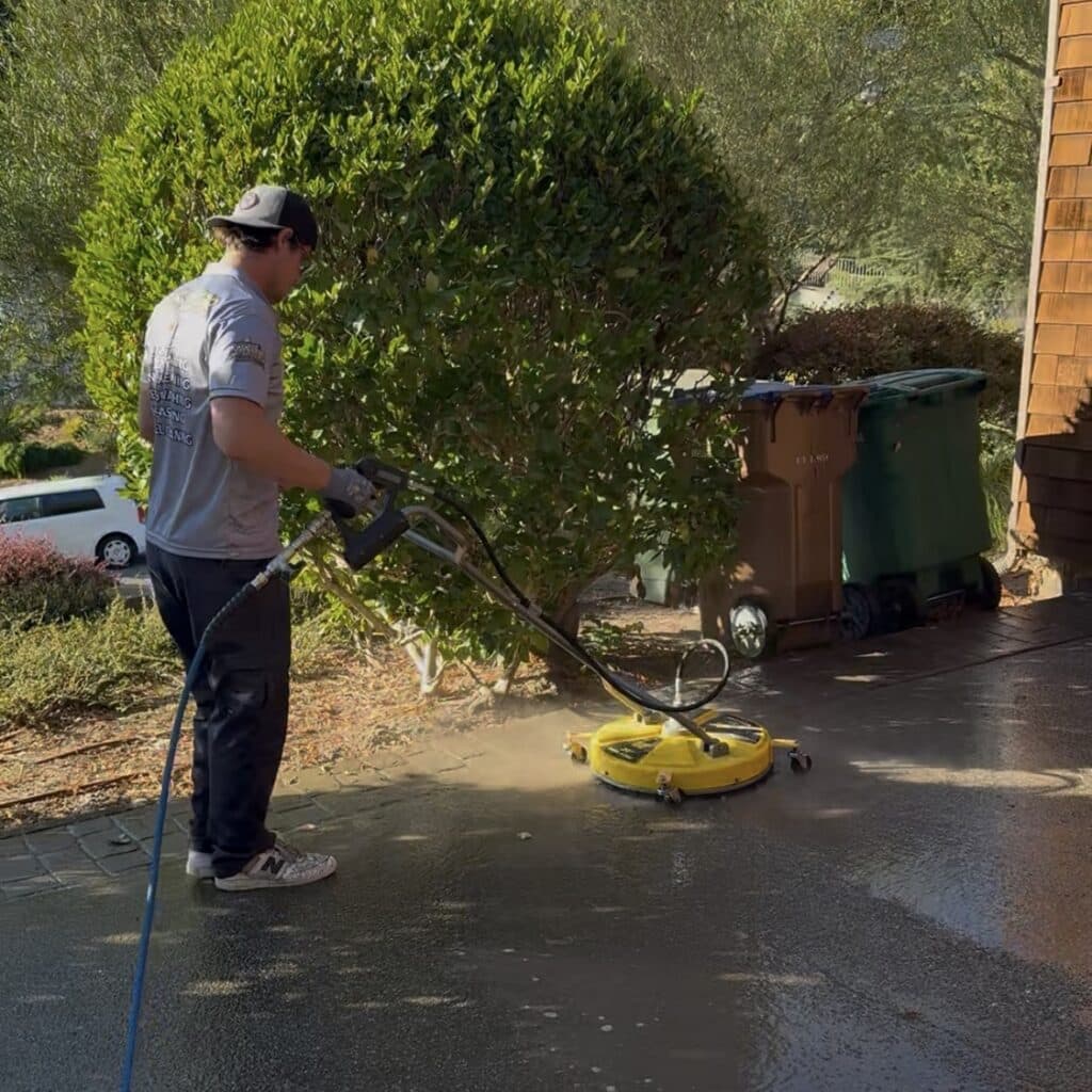 concrete cleaning