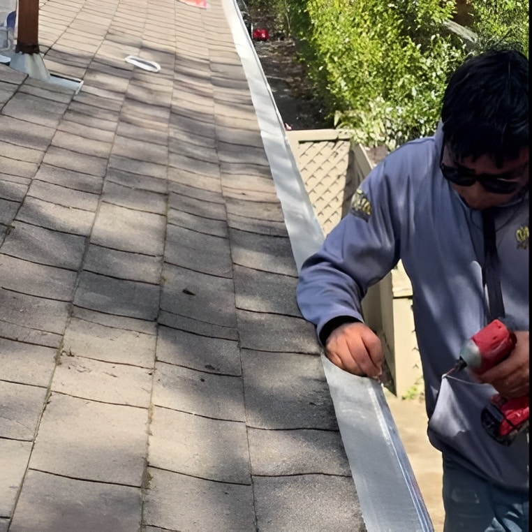 gutter guard installation