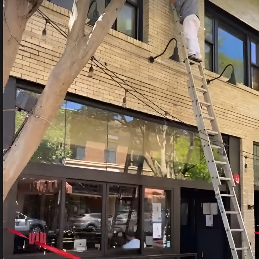 commercial pressure washing