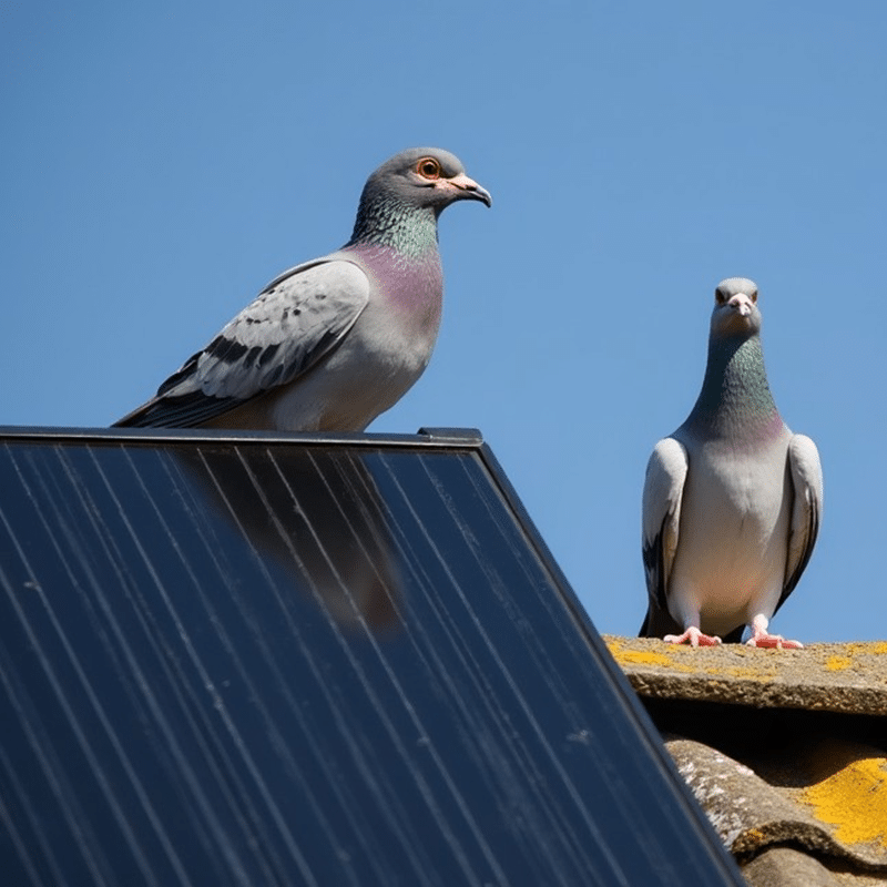 solar panel bird proofing in marin ca