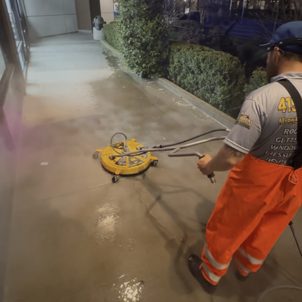 marin exterior commercial cleaning